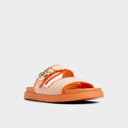 Daisymae Orange Women's Footbed sandals -  | Aldo