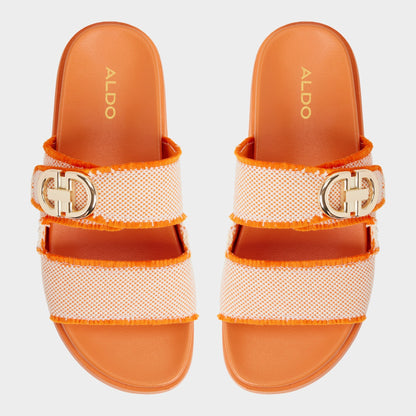 Daisymae Orange Women's Footbed sandals -  | Aldo