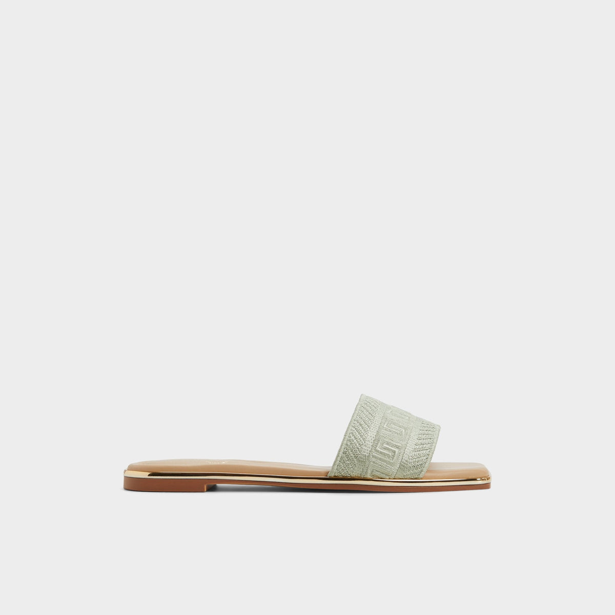 Oceania-xt Other Green Women's Flats - Slide sandal | Aldo