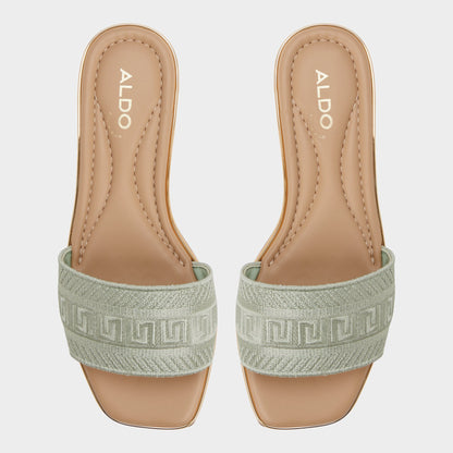 Oceania-xt Other Green Women's Flats - Slide sandal | Aldo