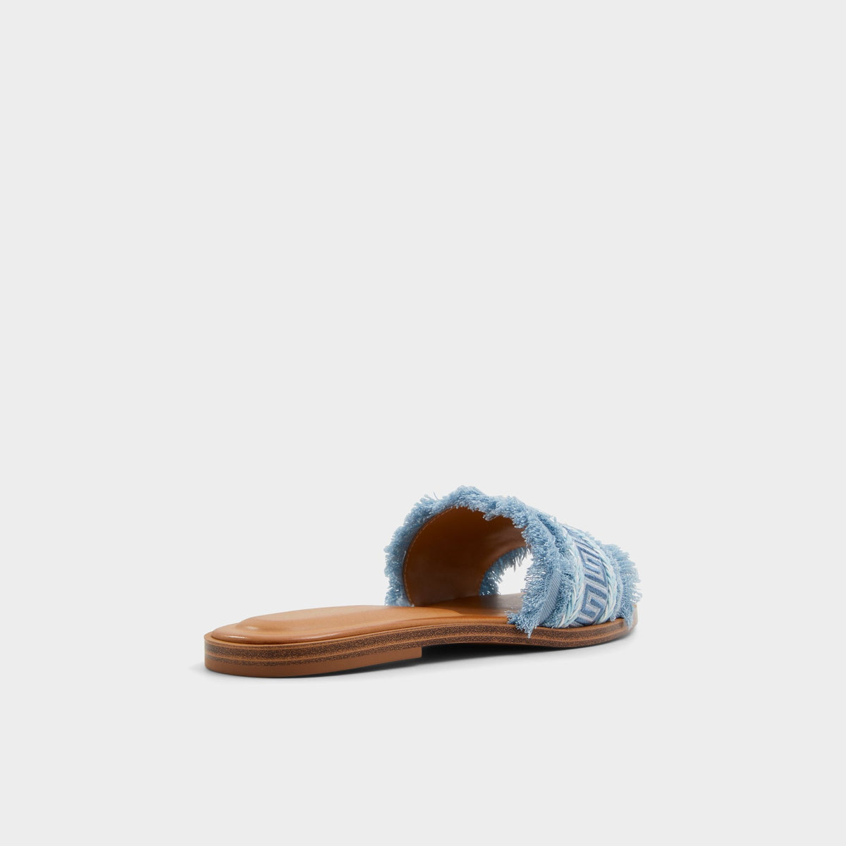 Nalani Medium Blue Women's Flats - Slide sandal | Aldo