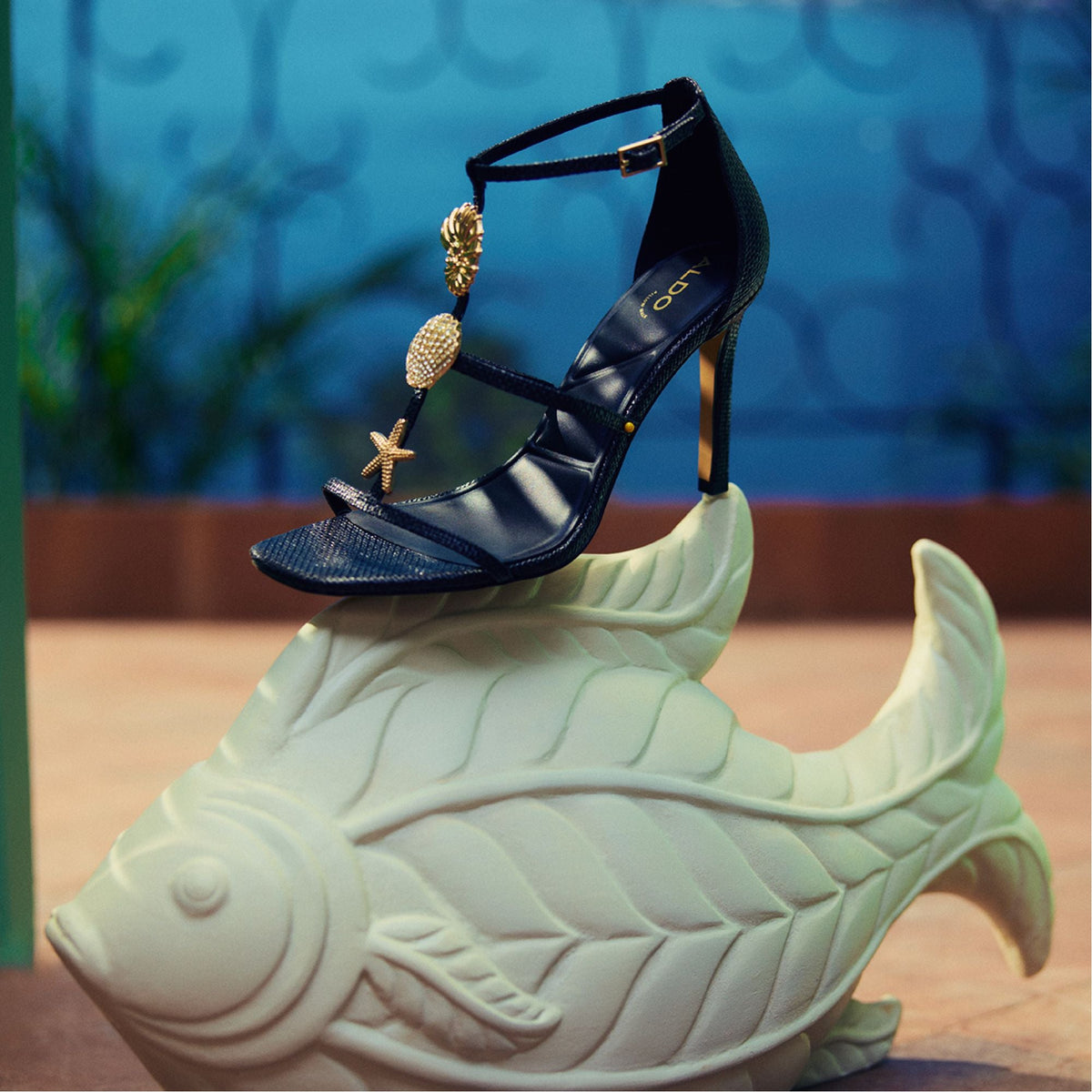 Summerdate Black Women's Strappy sandals - Strappy heeled sandal | Aldo