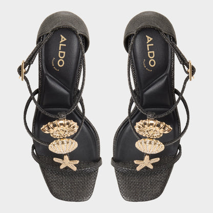 Summerdate Black Women's Strappy sandals - Strappy heeled sandal | Aldo