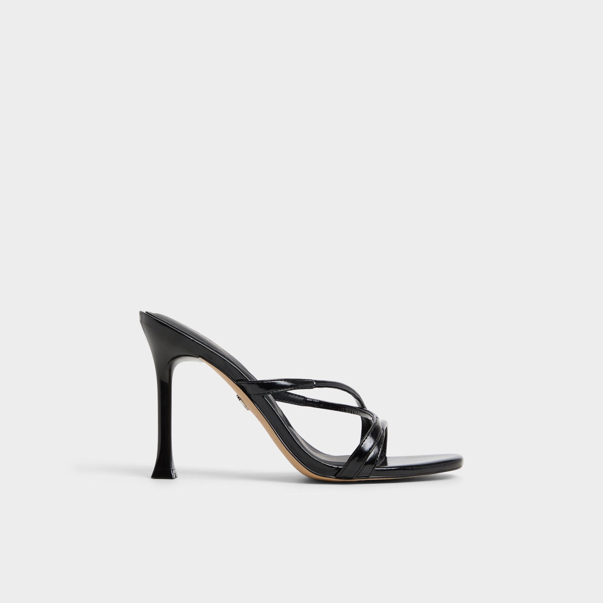 Velaia Black Women's Heeled mules - Heeled mule, Stiletto heel | Aldo