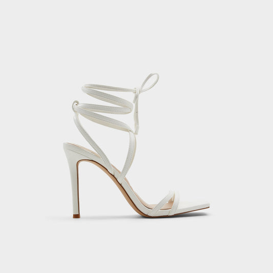 Phaedra in White - Strappy stiletto sandal, Stiletto heel | Aldo