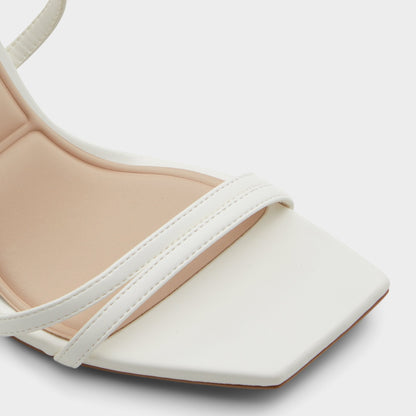 Phaedra in White - Strappy stiletto sandal, Stiletto heel | Aldo