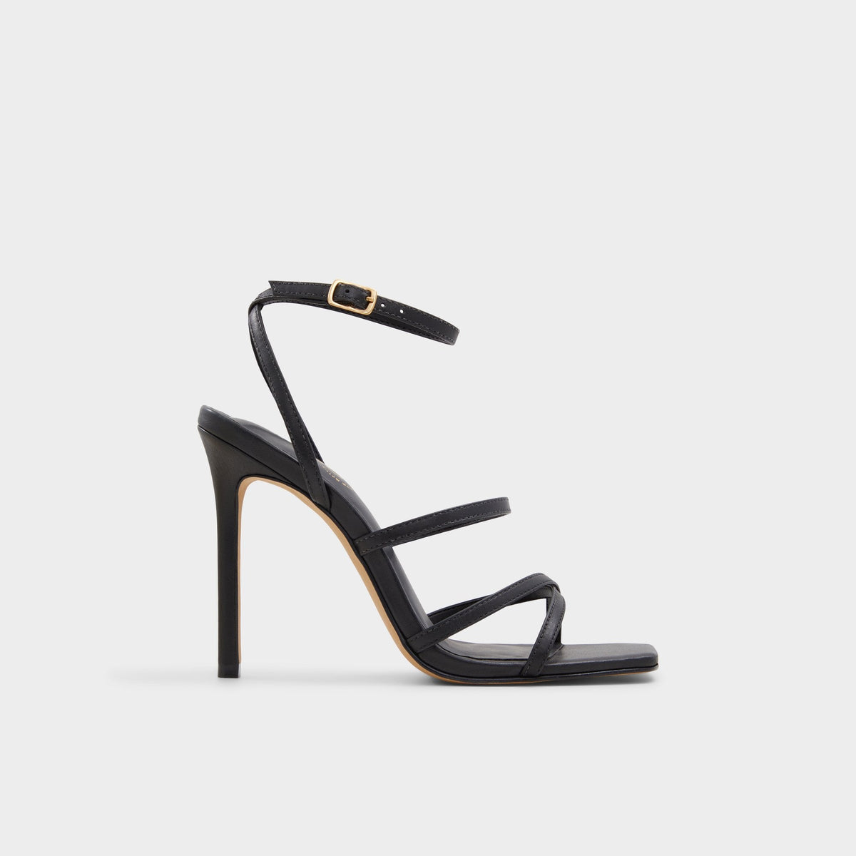 Galoi Black Women's Strappy sandals - Strappy heeled sandal | Aldo