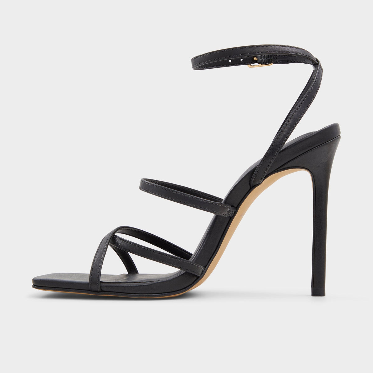 Galoi Black Women's Strappy sandals - Strappy heeled sandal | Aldo