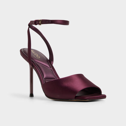 Kaiasien in Bordo 14151896 - Strappy heeled sandal, Stiletto heel | Aldo