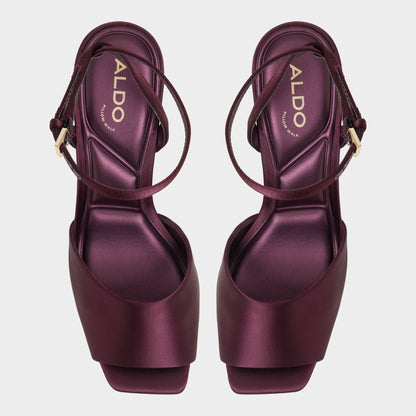 Kaiasien in Bordo 14151896 - Strappy heeled sandal, Stiletto heel | Aldo
