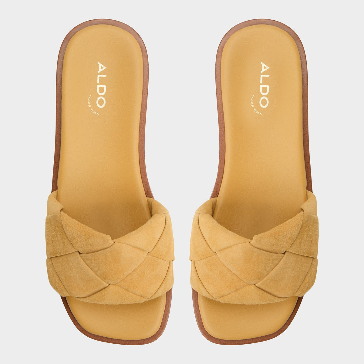 Esterelle Other Yellow Women's Flats - Slide sandal | Aldo
