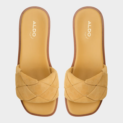 Esterelle Other Yellow Women's Flats - Slide sandal | Aldo