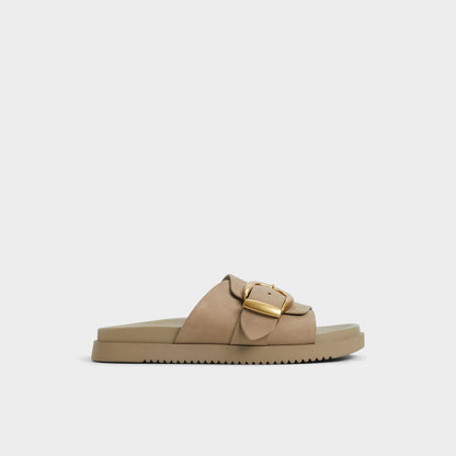 Alenana Other Green Women's Footbed sandals - Footbed sandal, Footbed sandal | Aldo