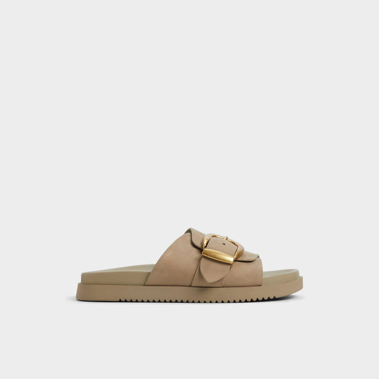 Alenana Other Green Women's Footbed sandals - Footbed sandal, Footbed sandal | Aldo