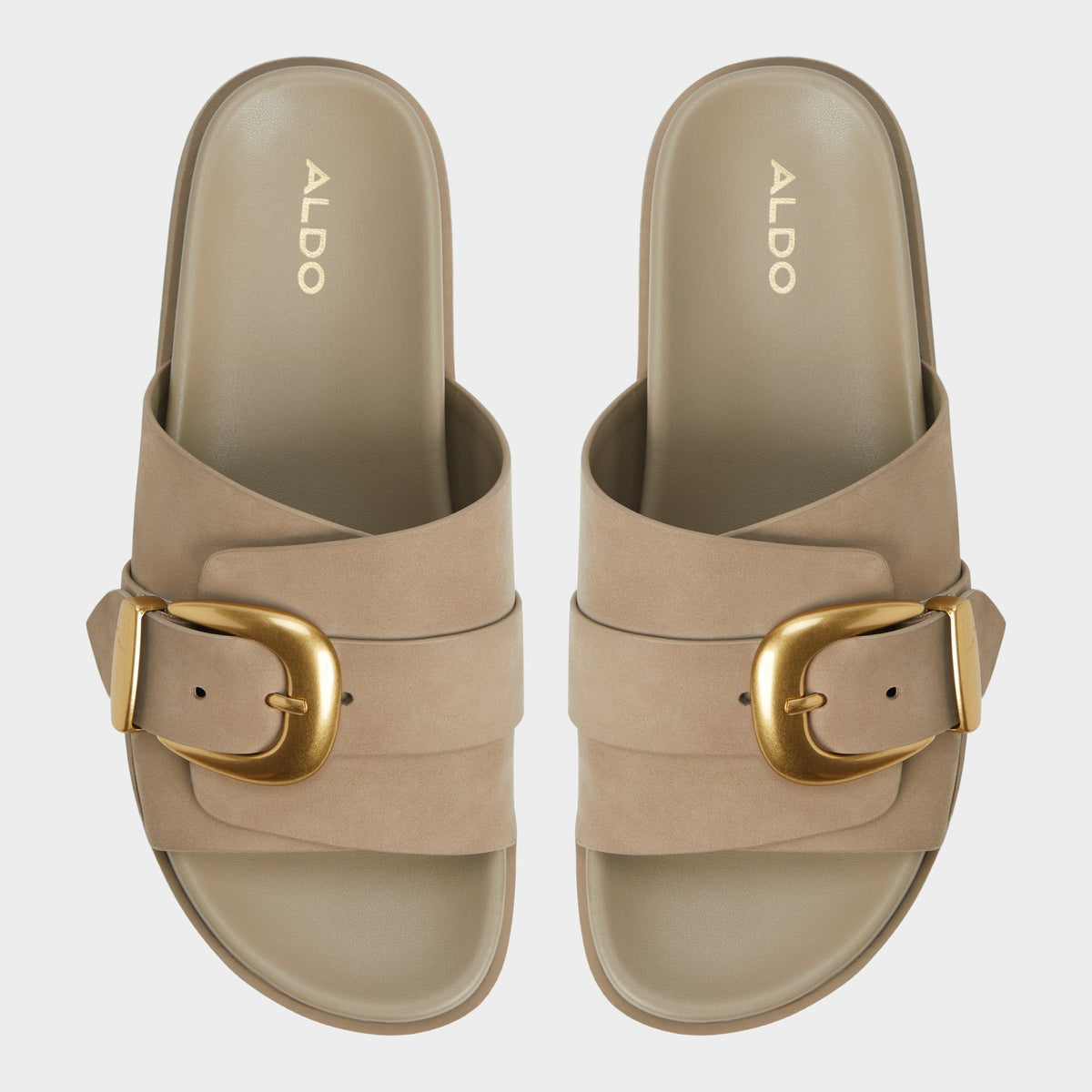 Alenana Other Green Women's Footbed sandals - Footbed sandal, Footbed sandal | Aldo