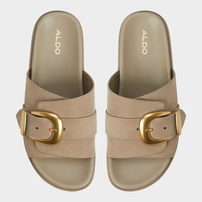 Alenana Other Green Women's Footbed sandals - Footbed sandal, Footbed sandal | Aldo