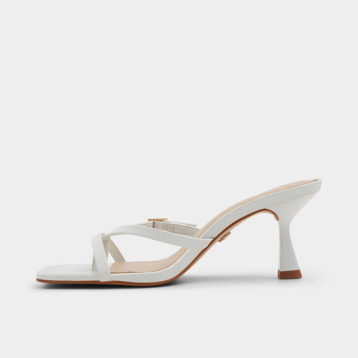 Gannever White/Bone Women's Heeled sandals -  | Aldo