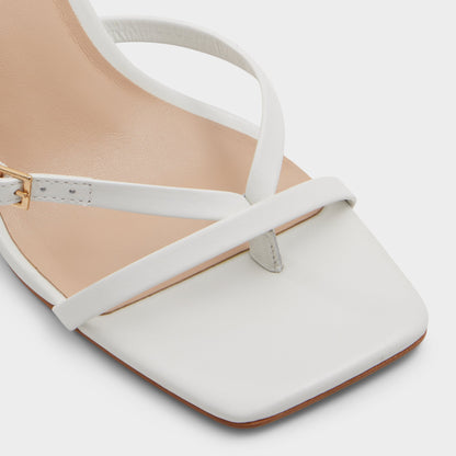 Gannever White/Bone Women's Heeled sandals -  | Aldo