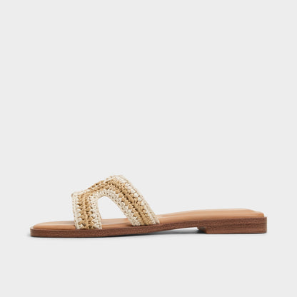 Itsandal Beige Women's Flats - Slide sandal | Aldo