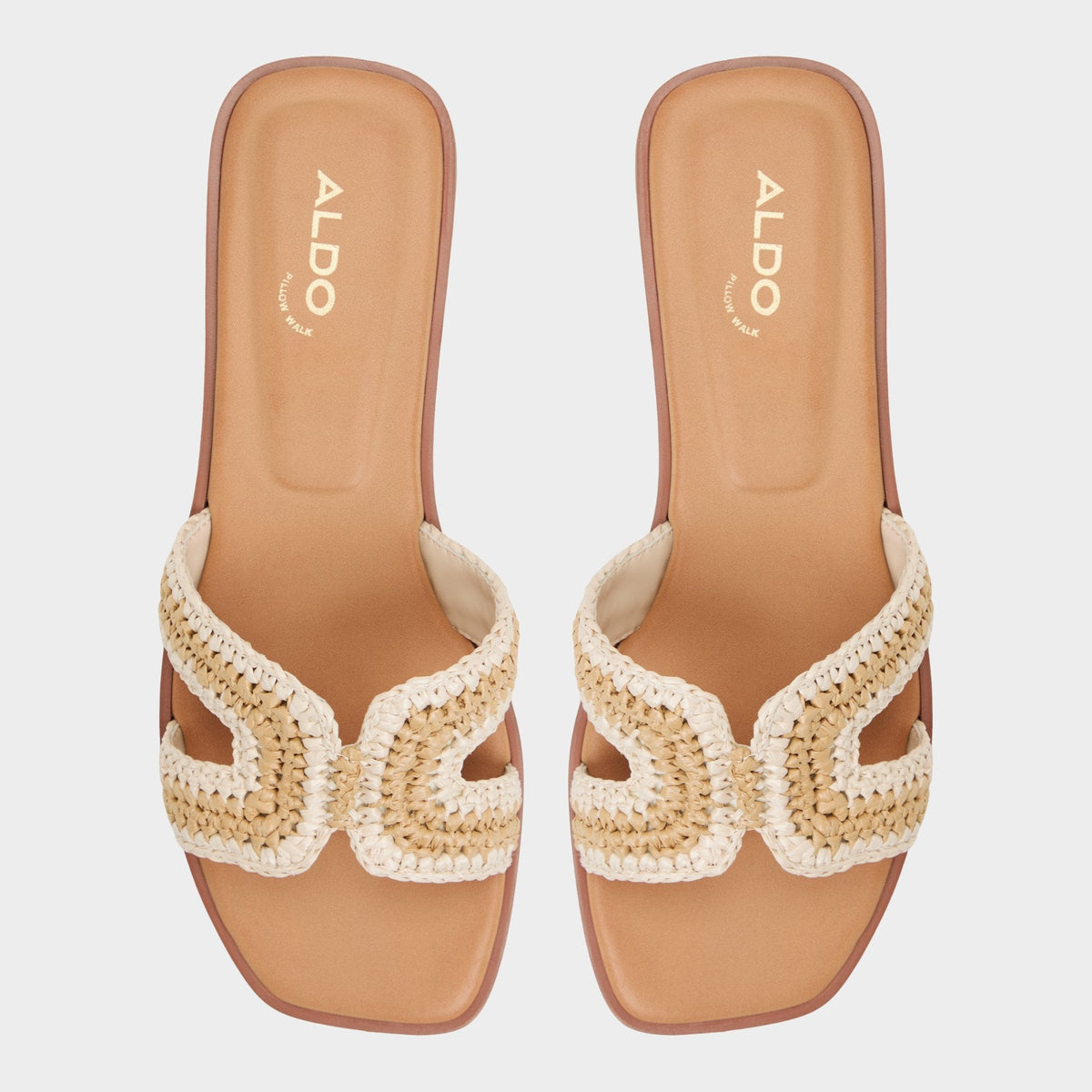 Itsandal Beige Women's Flats - Slide sandal | Aldo