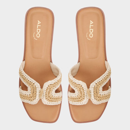Itsandal Beige Women's Flats - Slide sandal | Aldo