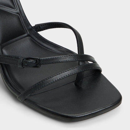 Conney Black Women's Heeled sandals - Strappy heeled sandal, Stiletto heel | Aldo