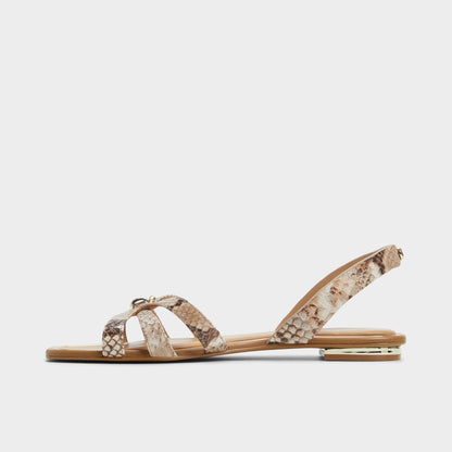 Marassita Brown Multi Women's Slingbacks - Flat sandal | Aldo