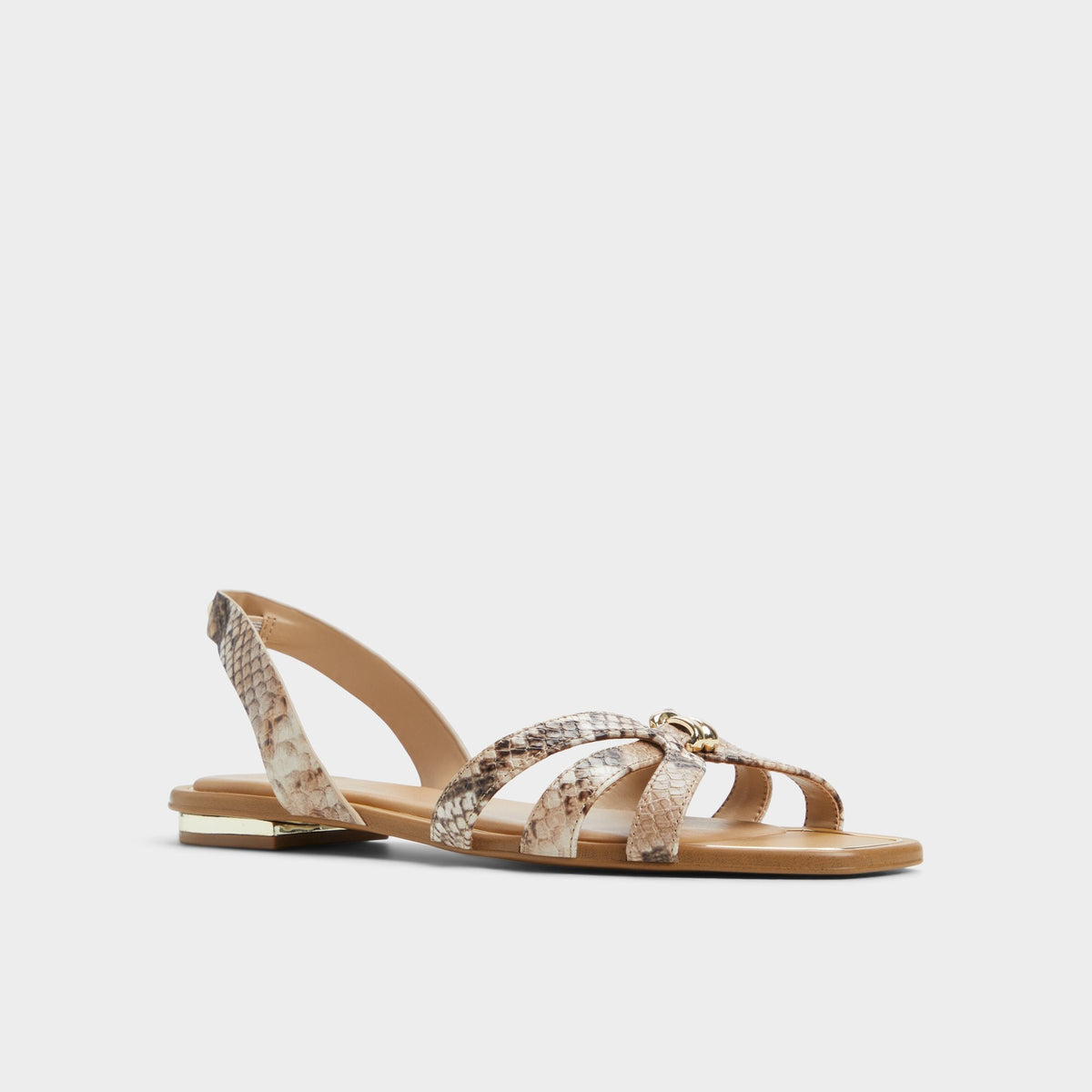 Marassita Brown Multi Women's Slingbacks - Flat sandal | Aldo