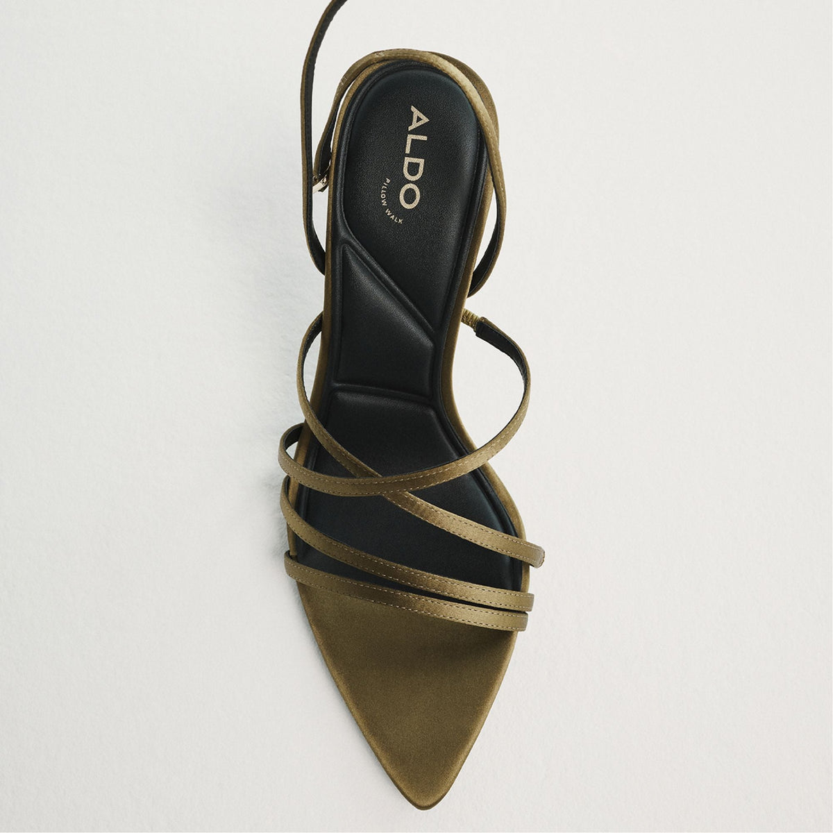 Solania Other Green Women's Strappy sandals - Strappy heeled sandal, Stiletto heel | Aldo