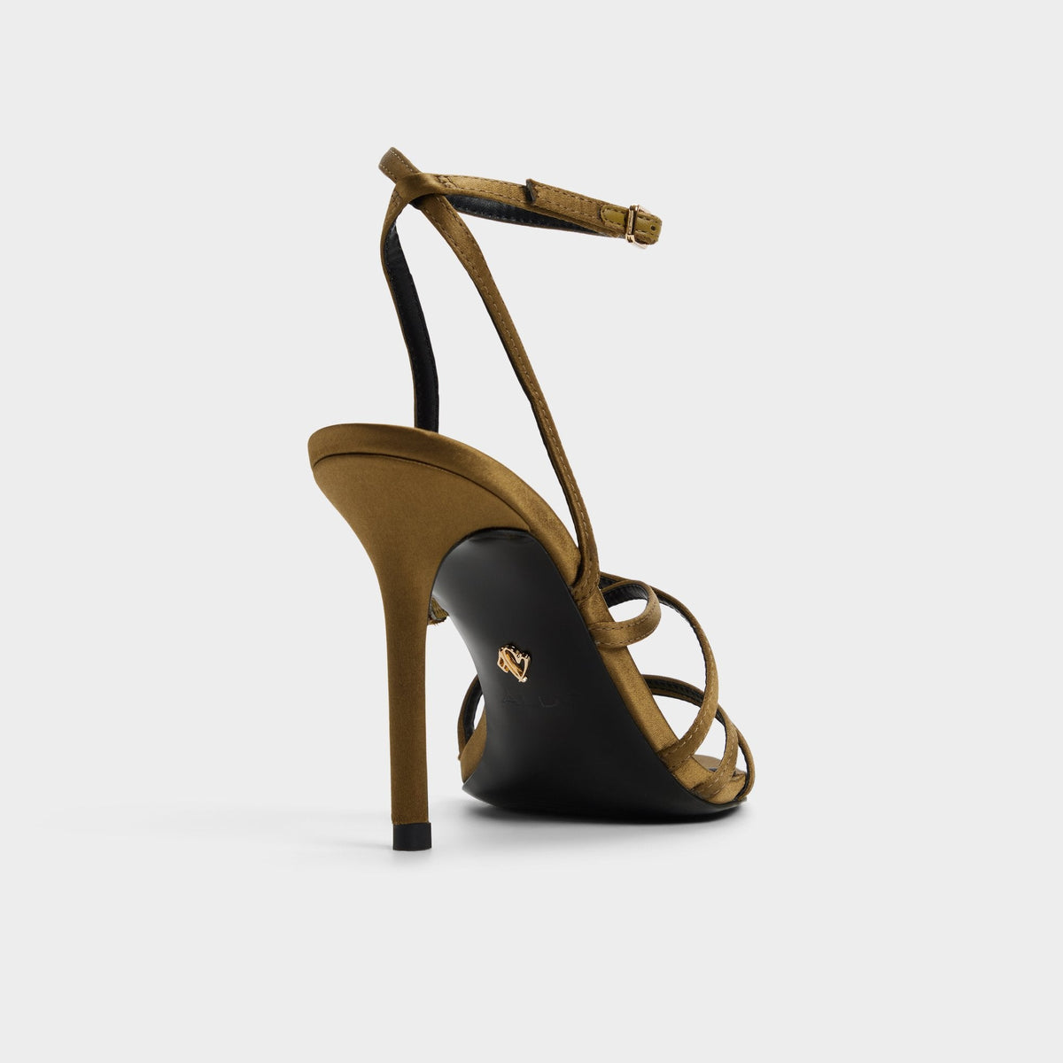 Solania Other Green Women's Strappy sandals - Strappy heeled sandal, Stiletto heel | Aldo