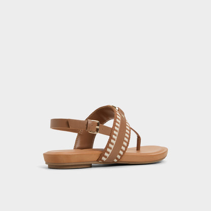 Taylen Medium Brown Women's Festival shoes accessories - T-strap sandal | Aldo