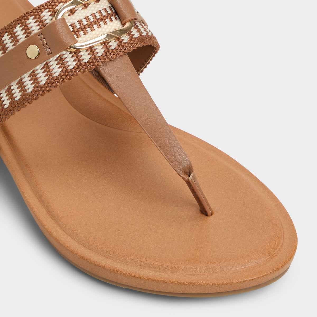 Taylen Medium Brown Women's Festival shoes accessories - T-strap sandal | Aldo