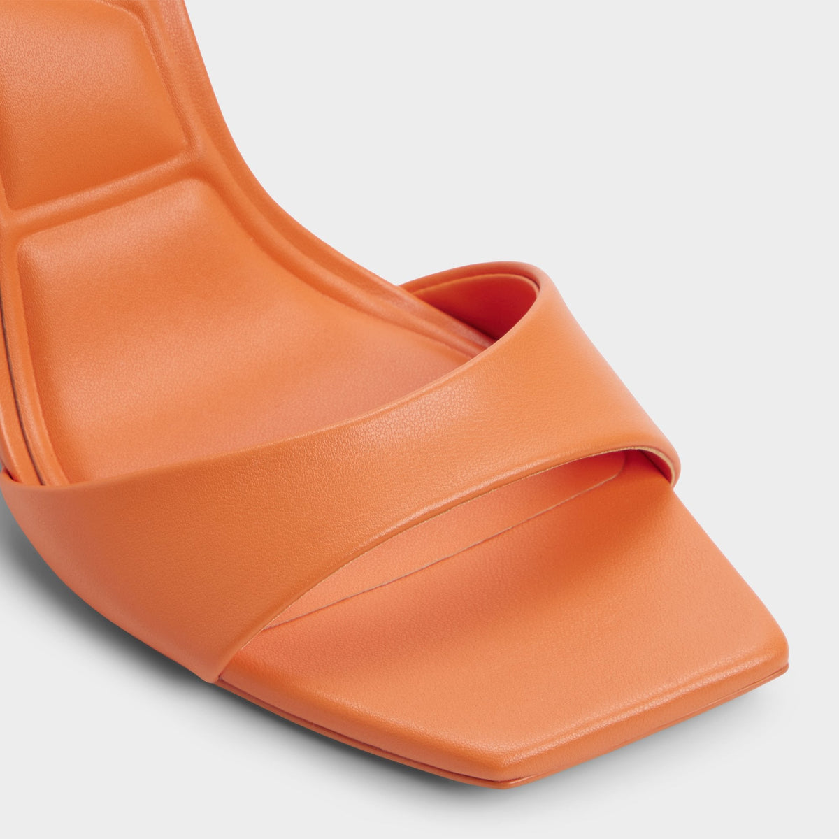 Illustrious Medium Orange Women's Strappy Heels - Strappy heeled sandal, Stiletto heel | Aldo