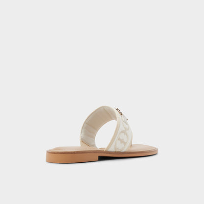 Coralynna in White Bone 14053516 - T-strap sandal | Aldo