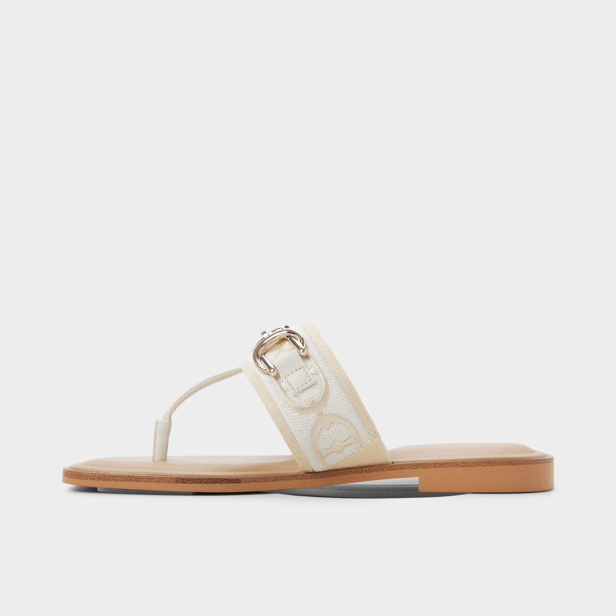 Coralynna in White Bone 14053516 - T-strap sandal | Aldo