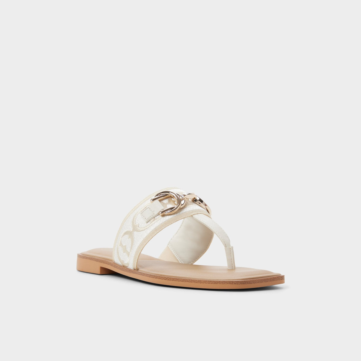 Coralynna in White Bone 14053516 - T-strap sandal | Aldo