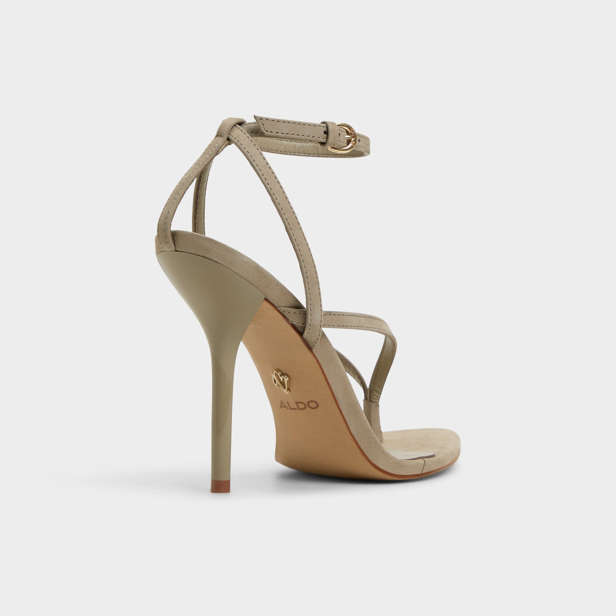 Abyfindley Other Green Women's Strappy sandals - Heeled flip flop, Stiletto heel | Aldo