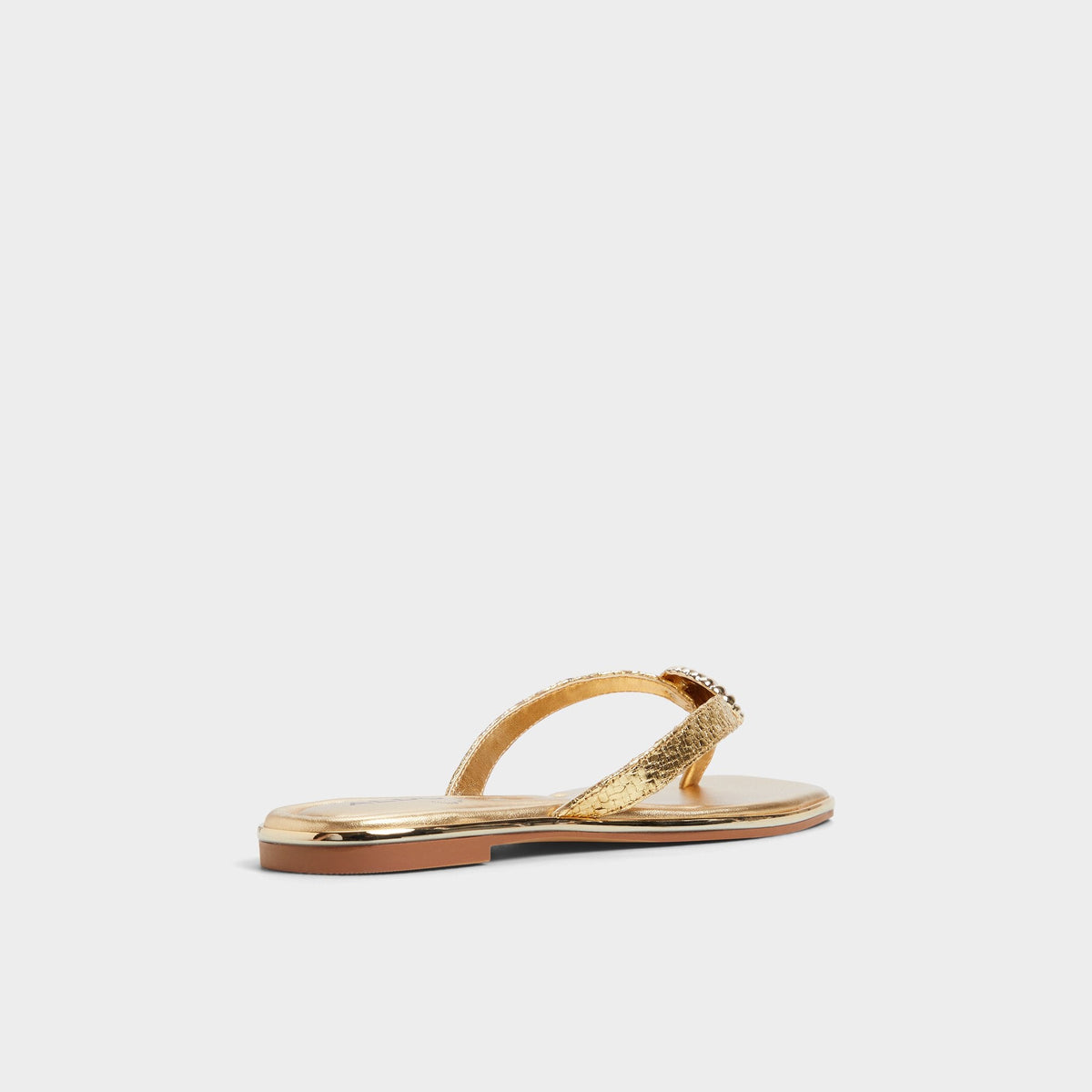 Conchiglia Gold Women's Flats - Flip flop | Aldo