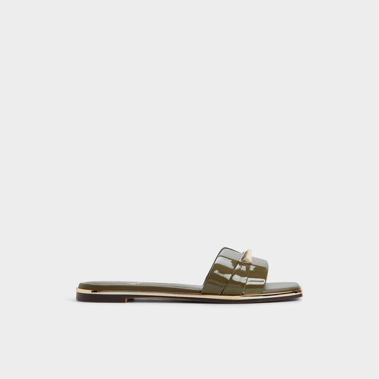 Darlina Other Green Women's Flats - Slide sandal | Aldo