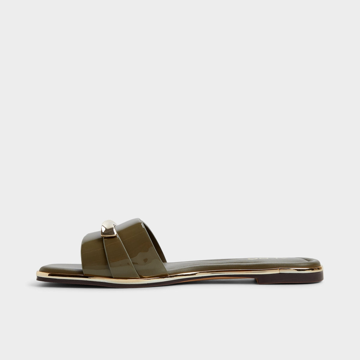 Darlina Other Green Women's Flats - Slide sandal | Aldo