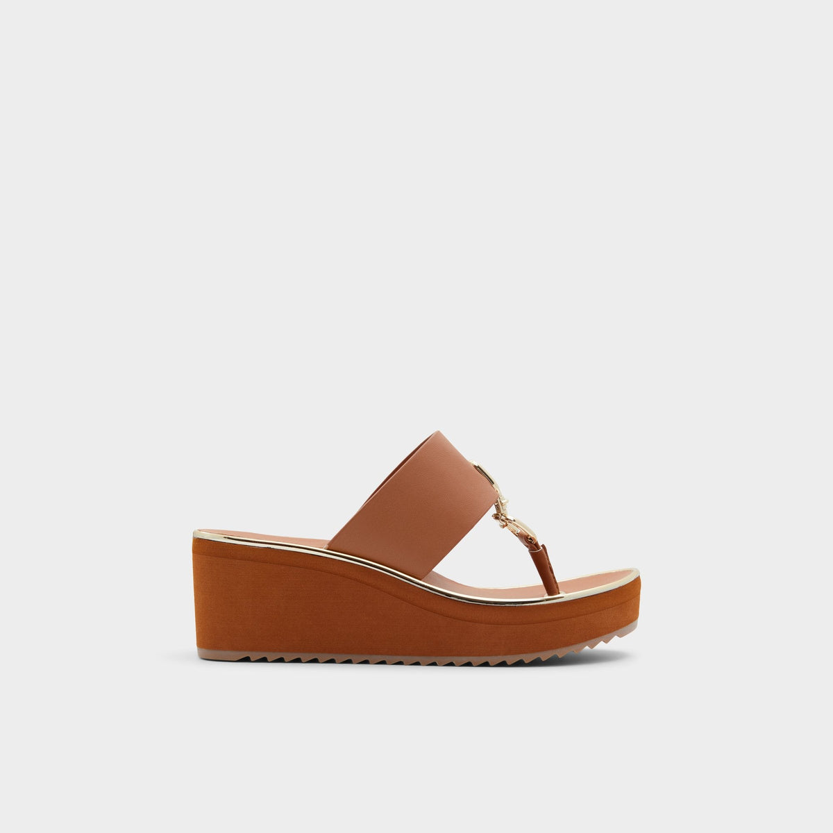 Maesllan Medium Brown Women's Wedges - Wedge sandal, Wedge heel | Aldo