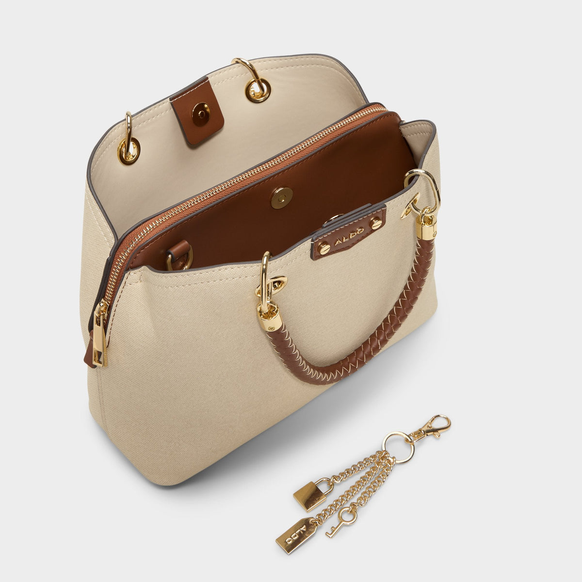 Lothycann in Tan Combo - Satchel bag | Aldo