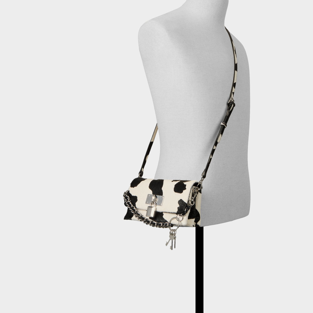 Jackiemini in Black White - Crossbody bag | Aldo