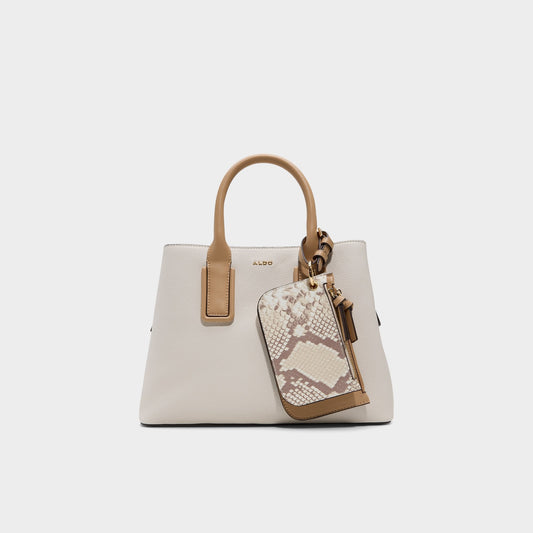 Jeynnaa in Bone - Satchel bag | Aldo