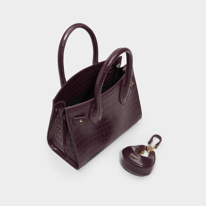Auraliee in Dark Red - Satchel bag | Aldo