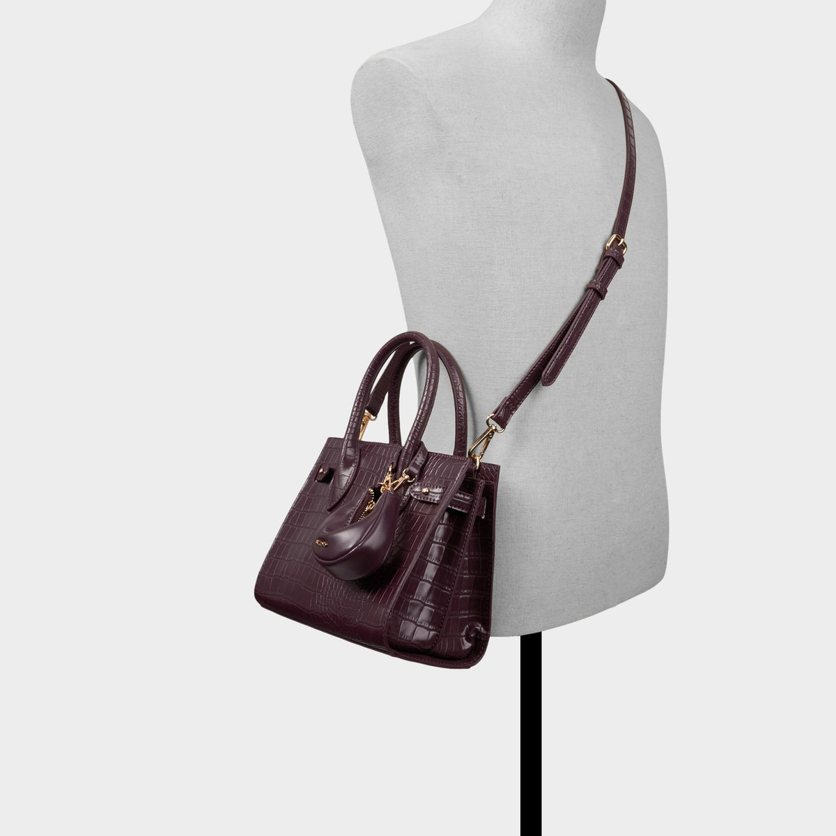 Auraliee in Dark Red - Satchel bag | Aldo