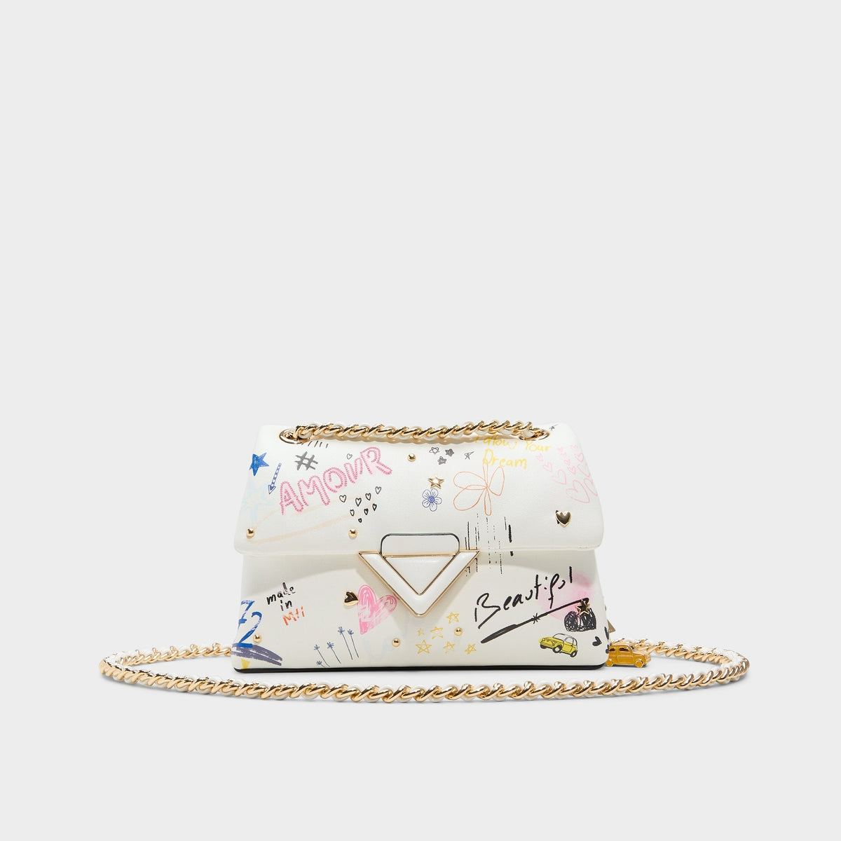 Doodlesoftpufff in White Combo - Crossbody bag | Aldo