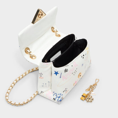 Doodlesoftpufff in White Combo - Crossbody bag | Aldo