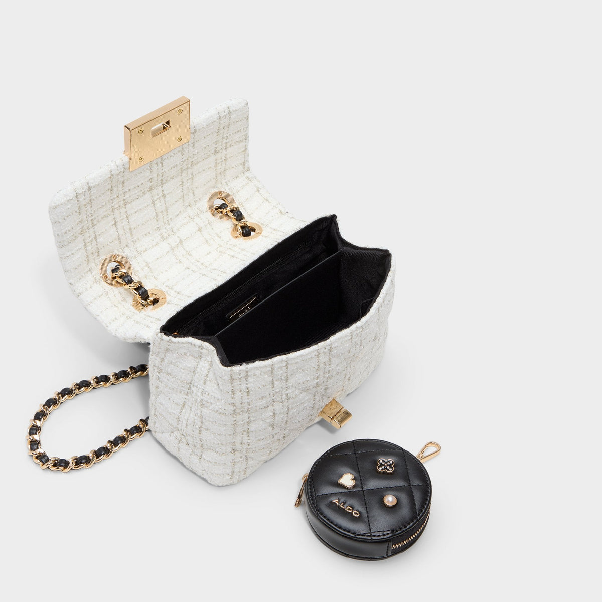 Letissee in Black White - Crossbody bag | Aldo