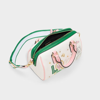 Fisney White Combo Women's Mini bags - Barrel bag | Aldo